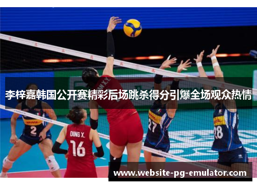 李梓嘉韩国公开赛精彩后场跳杀得分引爆全场观众热情 李梓嘉韩国公开赛精彩后场跳杀得分引爆全场观众热情