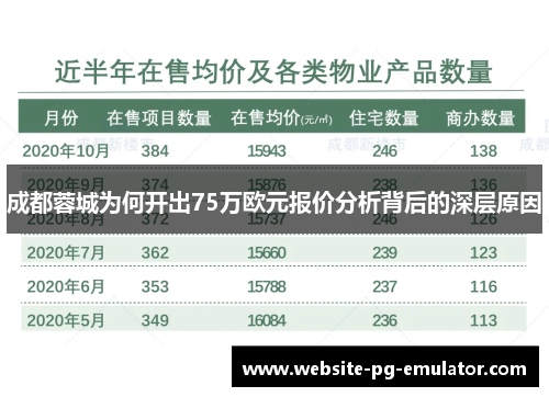 成都蓉城为何开出75万欧元报价分析背后的深层原因 成都蓉城为何开出75万欧元报价分析背后的深层原因